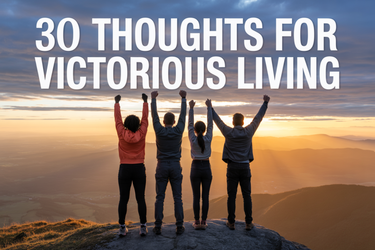 30 Thoughts for Victorious Living