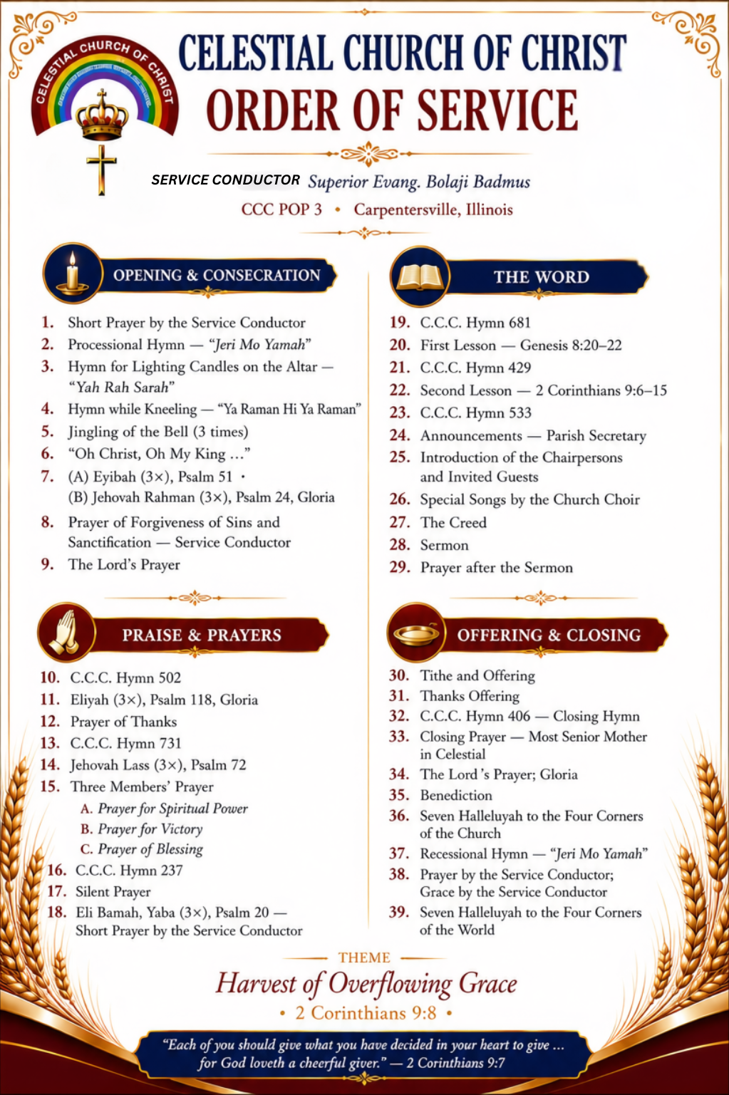 Program Page 11